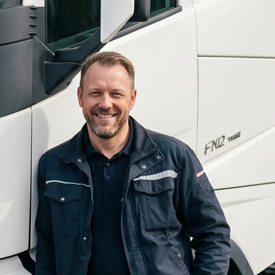 Beispielfoto eines Fahrers